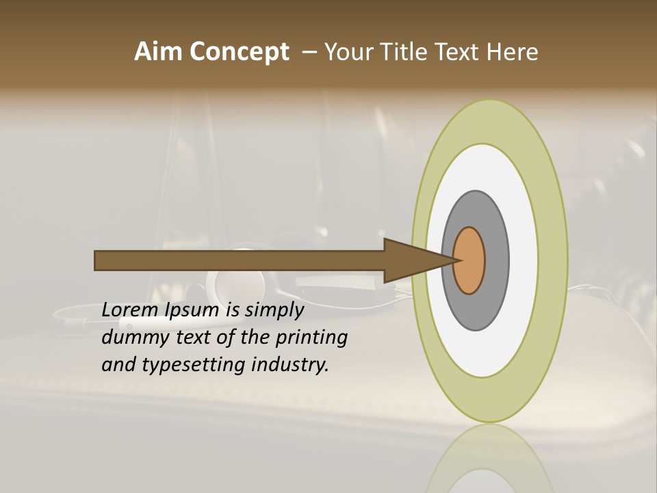 Attractive Fun Bright Modern Bedroom For Young Girls. PowerPoint Template