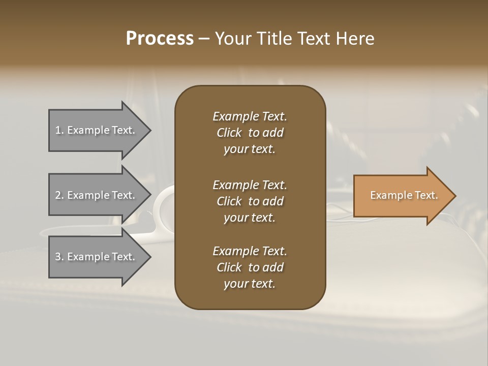 Attractive Fun Bright Modern Bedroom For Young Girls. PowerPoint Template