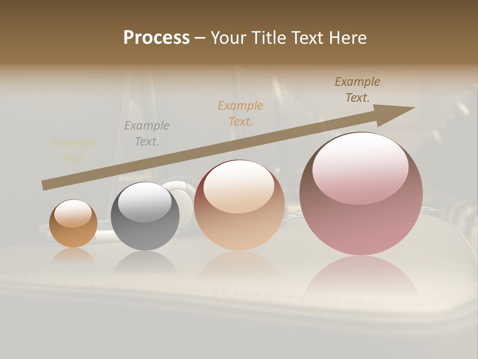 Attractive Fun Bright Modern Bedroom For Young Girls. PowerPoint Template