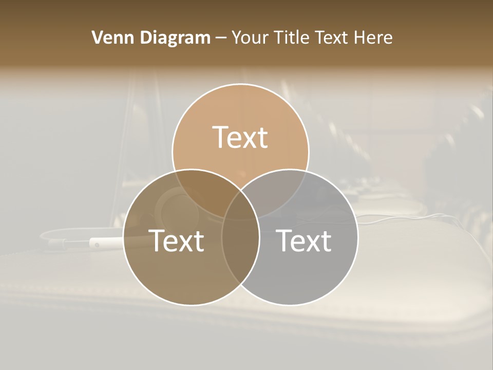 Attractive Fun Bright Modern Bedroom For Young Girls. PowerPoint Template