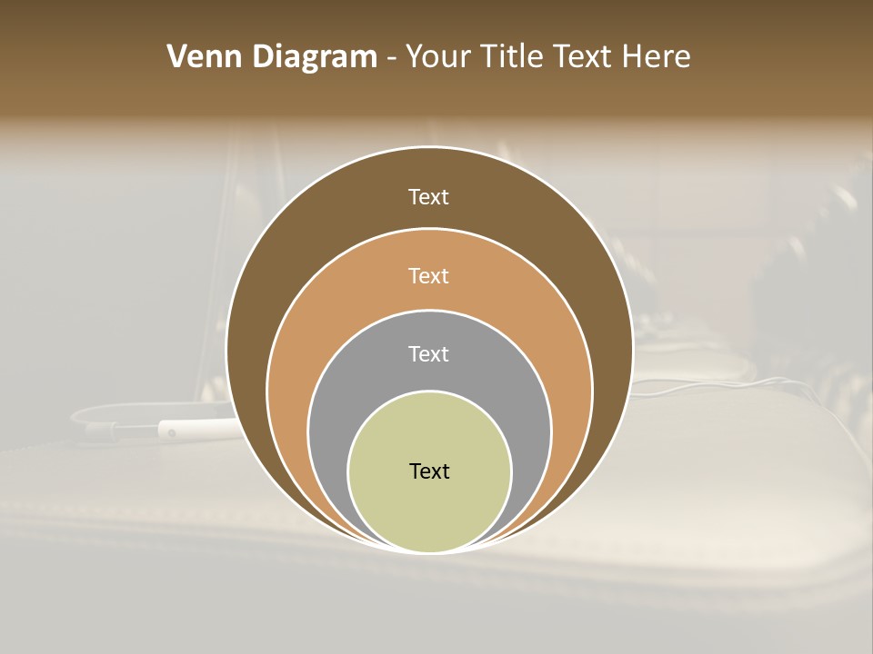 Attractive Fun Bright Modern Bedroom For Young Girls. PowerPoint Template