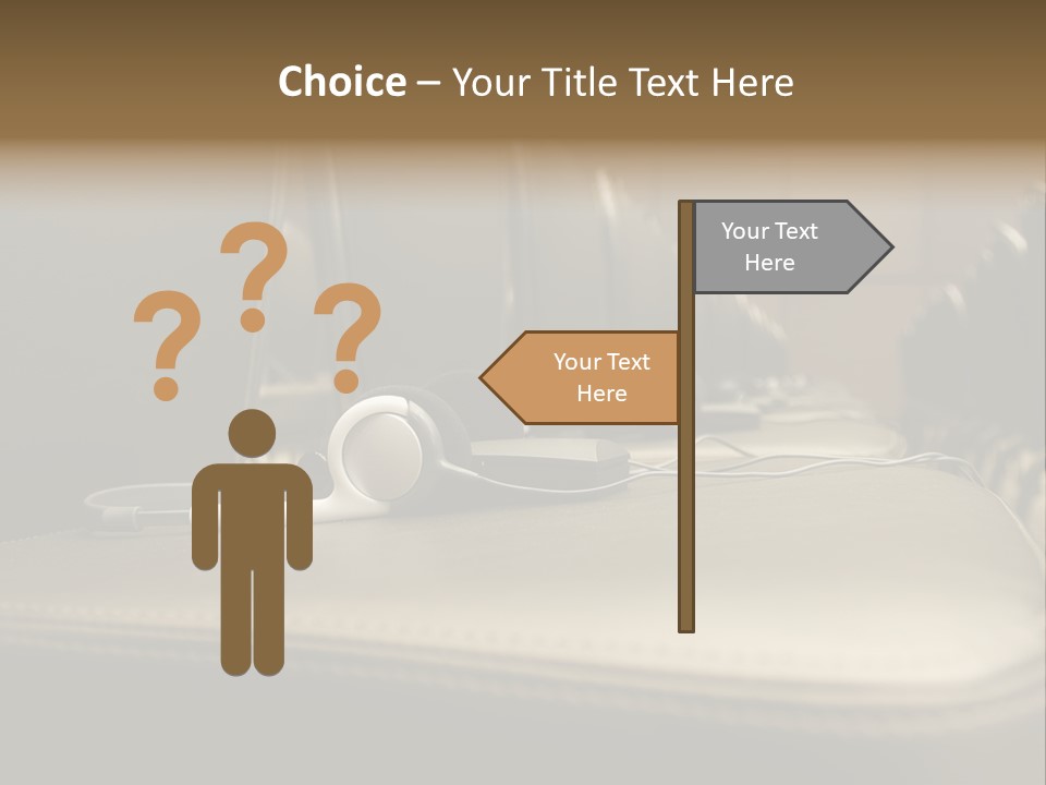 Attractive Fun Bright Modern Bedroom For Young Girls. PowerPoint Template