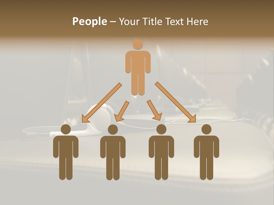 Attractive Fun Bright Modern Bedroom For Young Girls. PowerPoint Template