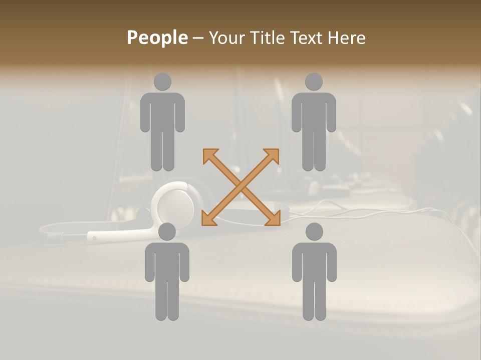 Attractive Fun Bright Modern Bedroom For Young Girls. PowerPoint Template