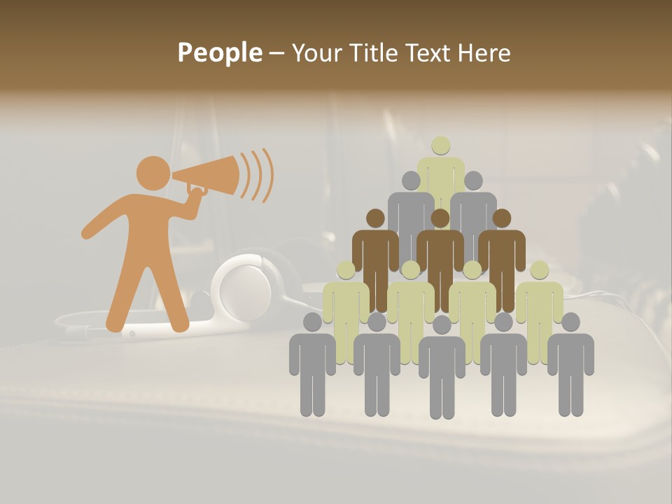 Attractive Fun Bright Modern Bedroom For Young Girls. PowerPoint Template