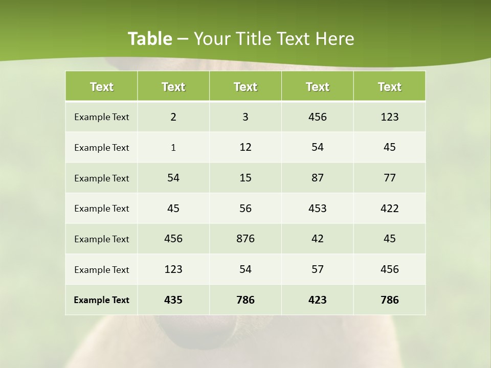 Cirneco Dell'etna, Sicilian Hound Puppy PowerPoint Template