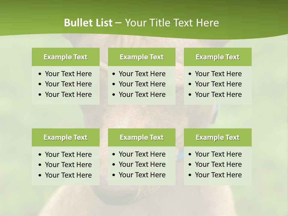 Cirneco Dell'etna, Sicilian Hound Puppy PowerPoint Template