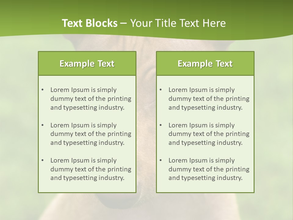 Cirneco Dell'etna, Sicilian Hound Puppy PowerPoint Template
