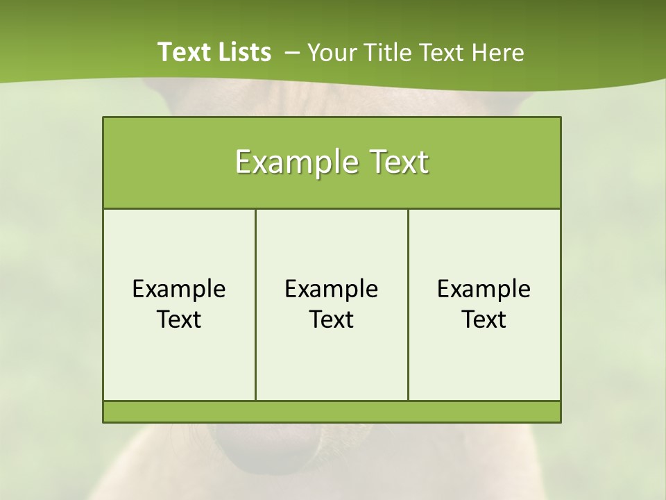 Cirneco Dell'etna, Sicilian Hound Puppy PowerPoint Template