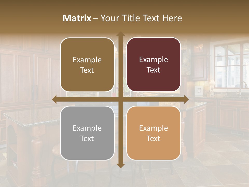 Gourmet Kitchen PowerPoint Template