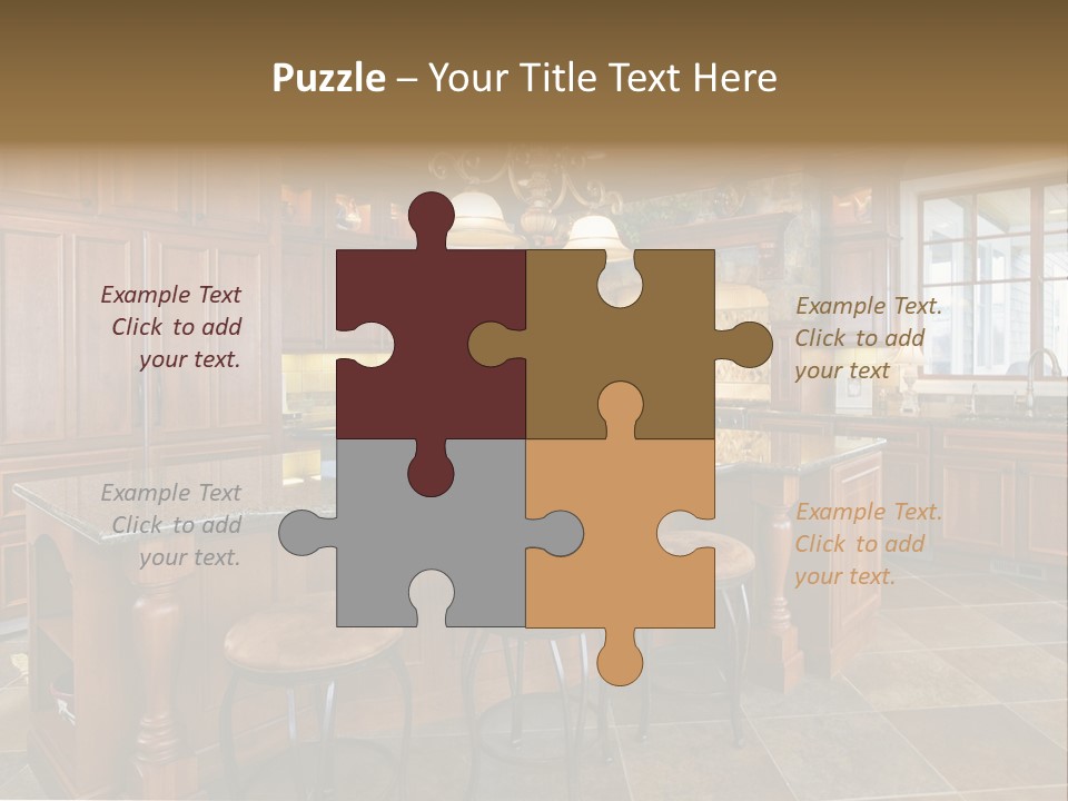 Gourmet Kitchen PowerPoint Template