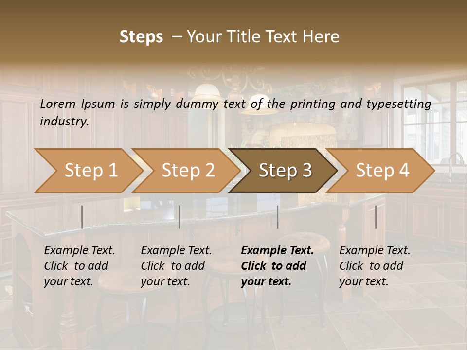 Gourmet Kitchen PowerPoint Template
