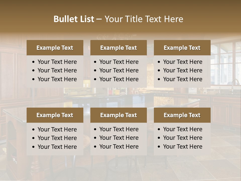 Gourmet Kitchen PowerPoint Template