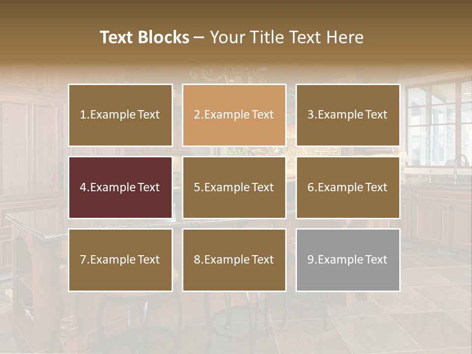 Gourmet Kitchen PowerPoint Template