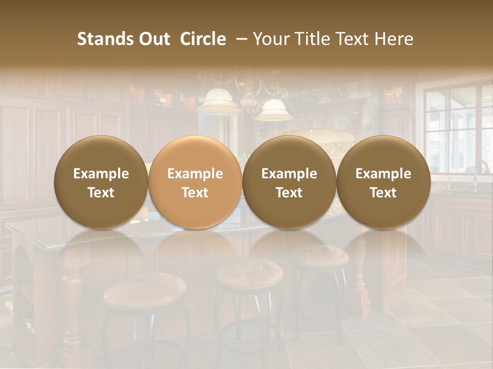 Gourmet Kitchen PowerPoint Template