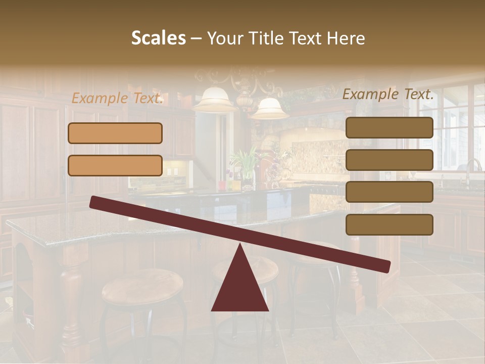 Gourmet Kitchen PowerPoint Template