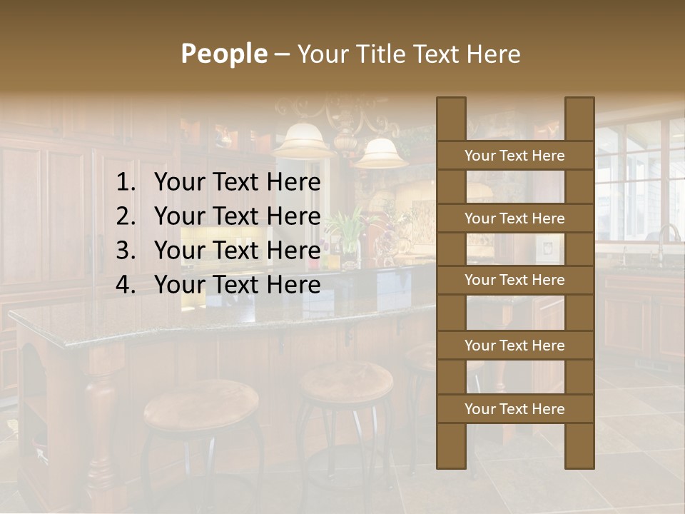 Gourmet Kitchen PowerPoint Template