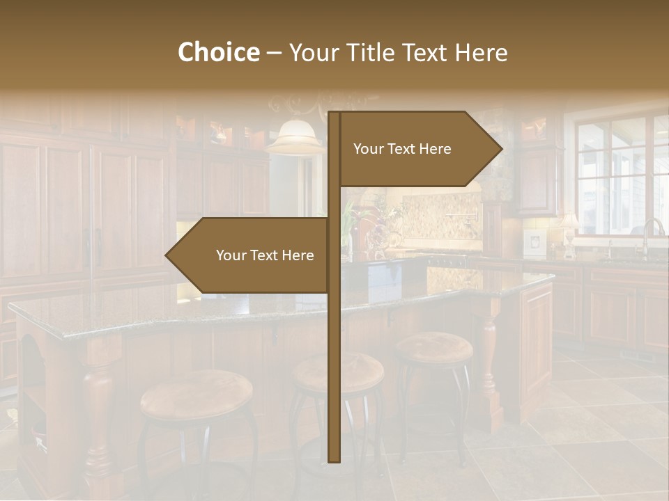 Gourmet Kitchen PowerPoint Template