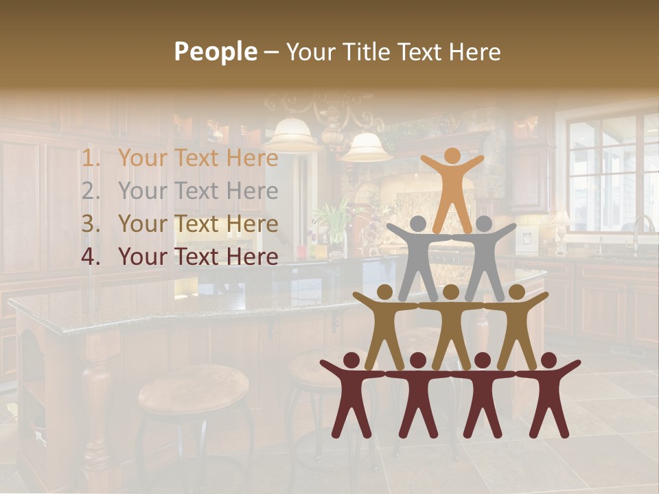 Gourmet Kitchen PowerPoint Template