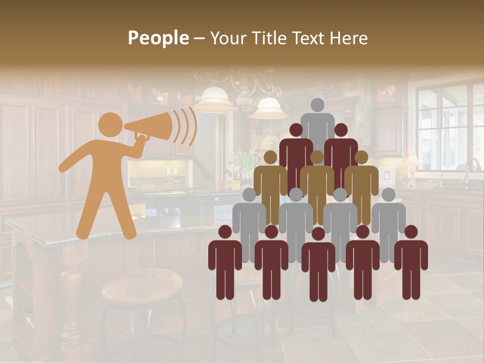 Gourmet Kitchen PowerPoint Template