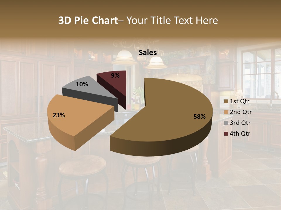 Gourmet Kitchen PowerPoint Template