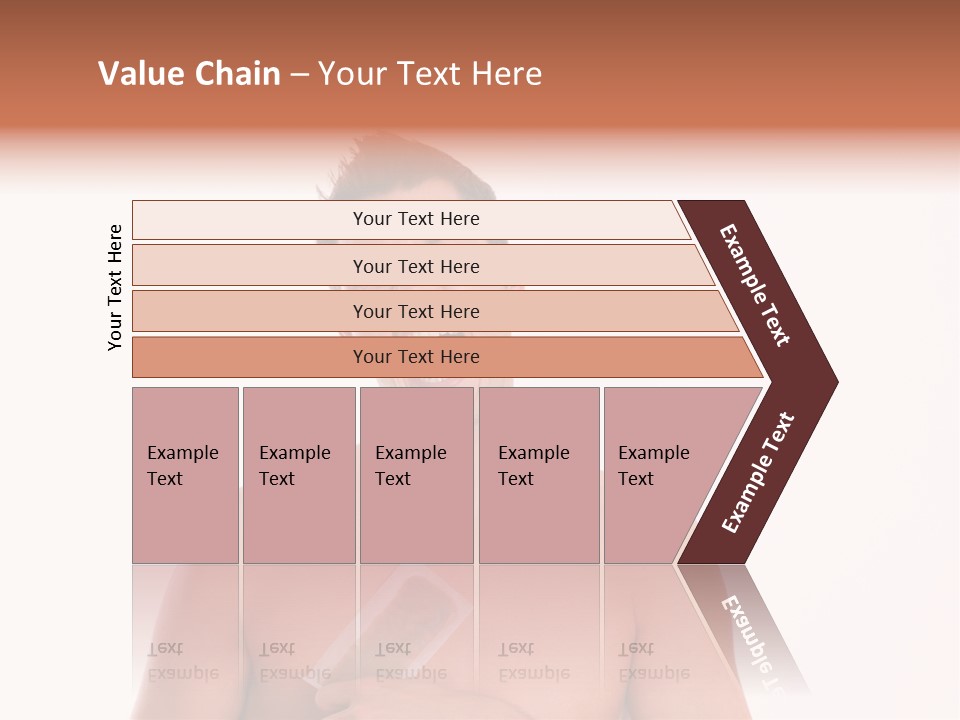 Man Waxing His Breast To Depilate Hair PowerPoint Template