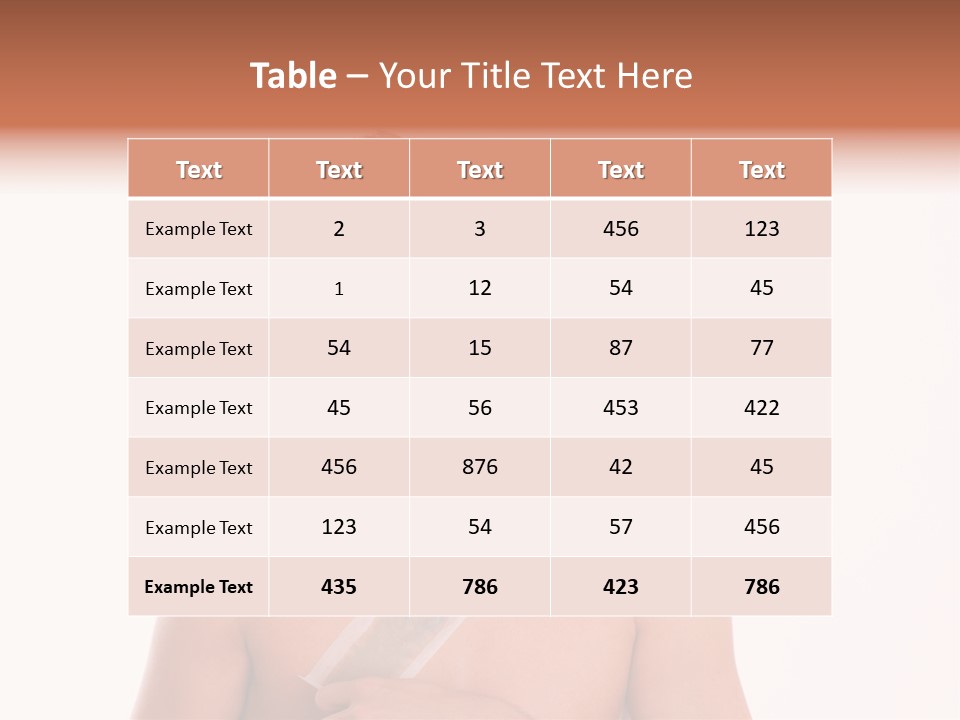 Man Waxing His Breast To Depilate Hair PowerPoint Template