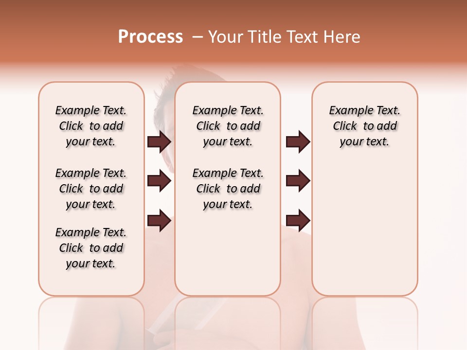 Man Waxing His Breast To Depilate Hair PowerPoint Template