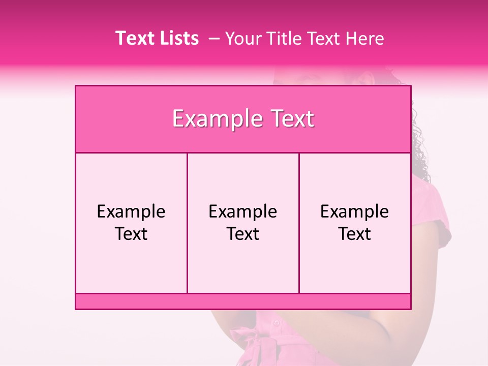 African Woman Reading Text Messages On Cellphone PowerPoint Template