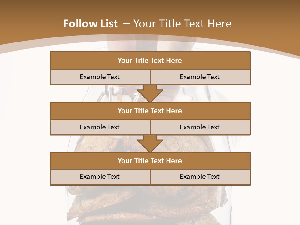 A Hand Taking Cookies From A Glass Jar On White Background PowerPoint Template