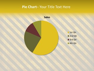 Hazard Stripes Texture That Tiles Seamlessly As A Pattern In Any Direction. PowerPoint Template