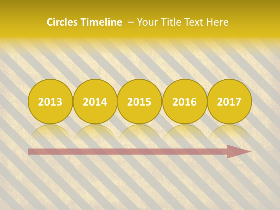 Hazard Stripes Texture That Tiles Seamlessly As A Pattern In Any Direction. PowerPoint Template