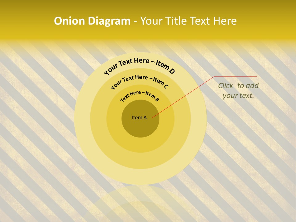 Hazard Stripes Texture That Tiles Seamlessly As A Pattern In Any Direction. PowerPoint Template