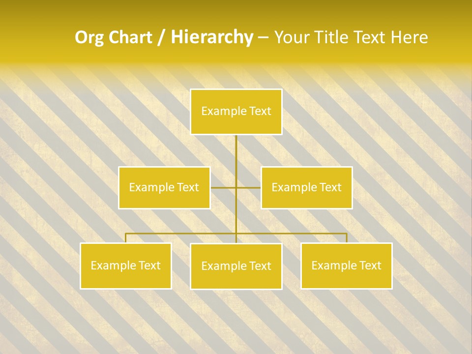 Hazard Stripes Texture That Tiles Seamlessly As A Pattern In Any Direction. PowerPoint Template