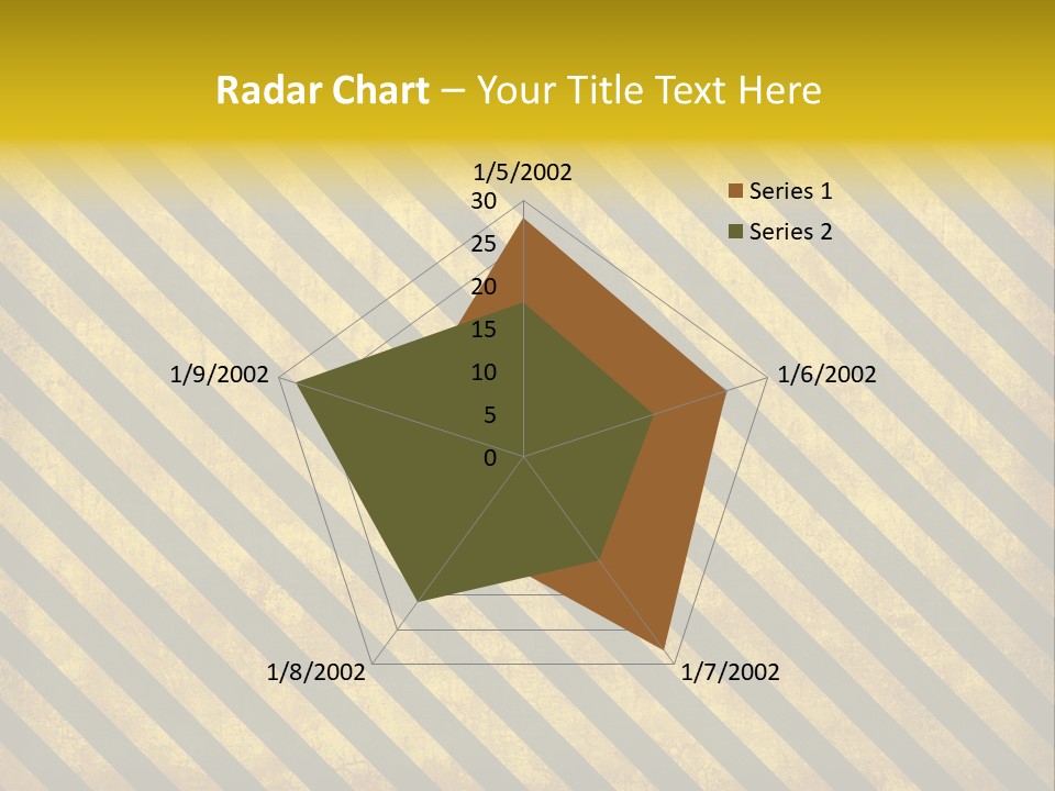 Hazard Stripes Texture That Tiles Seamlessly As A Pattern In Any Direction. PowerPoint Template