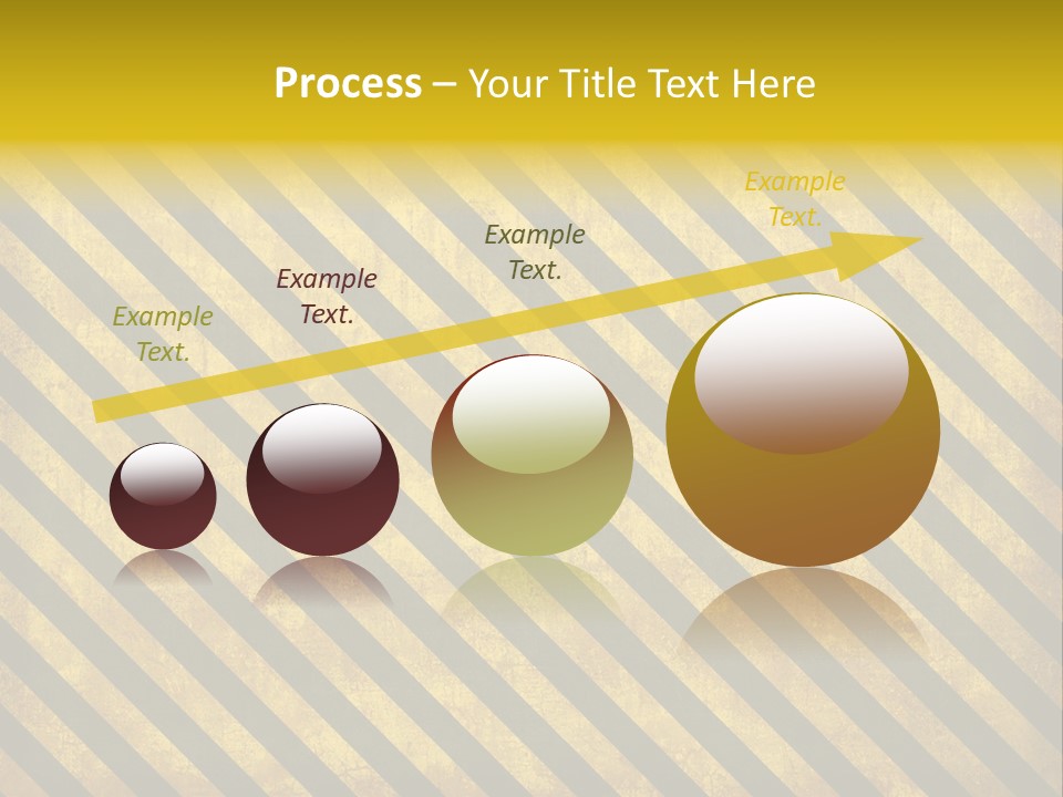 Hazard Stripes Texture That Tiles Seamlessly As A Pattern In Any Direction. PowerPoint Template