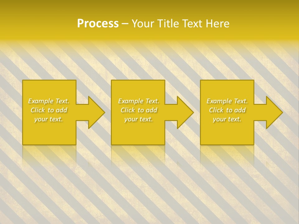 Hazard Stripes Texture That Tiles Seamlessly As A Pattern In Any Direction. PowerPoint Template