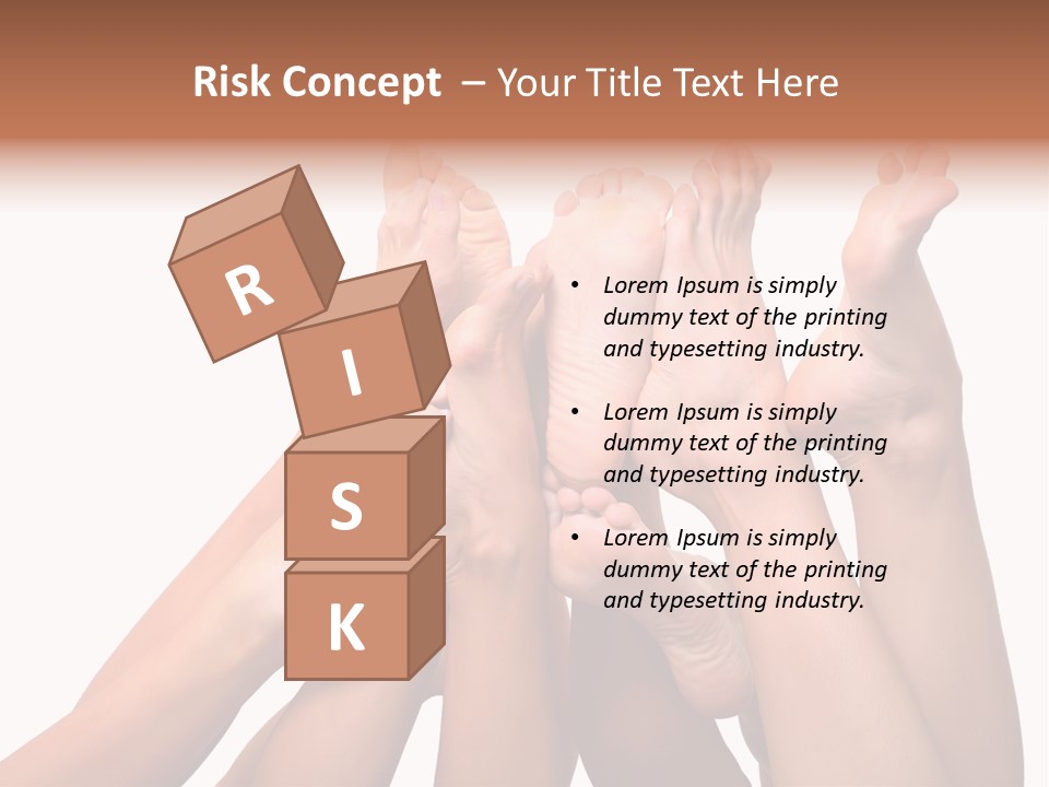 Beautiful Graceful Female Feet, Isolated On A White Background, Please See Some Of My Other Parts Of A Body Images PowerPoint Template