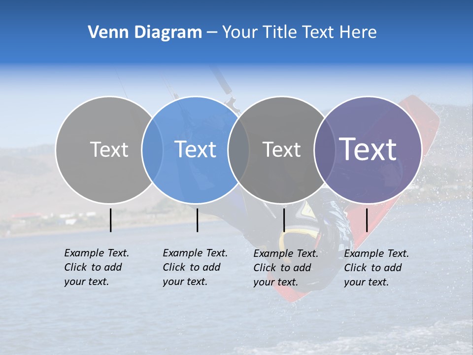 A Person On A Wake Board In The Air PowerPoint Template