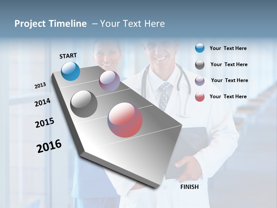 Motorcycle Protective Wear: Black Short Gloves, Isolated On White PowerPoint Template