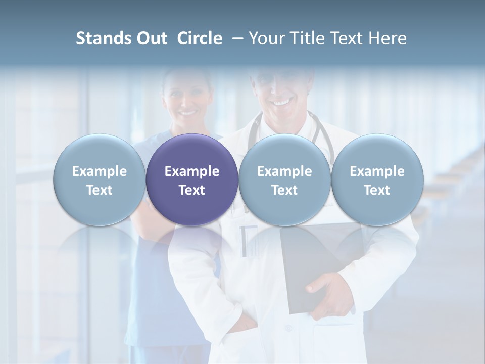 Motorcycle Protective Wear: Black Short Gloves, Isolated On White PowerPoint Template