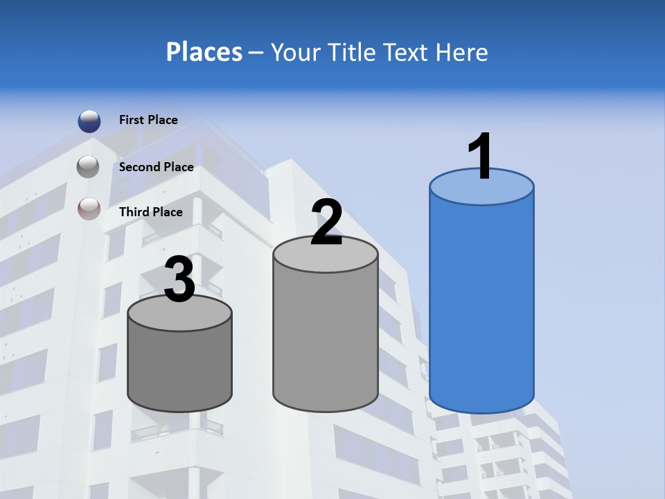 Modern Apartment Buildings PowerPoint Template