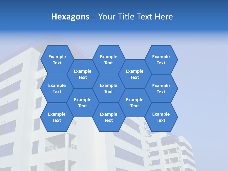 Modern Apartment Buildings PowerPoint Template