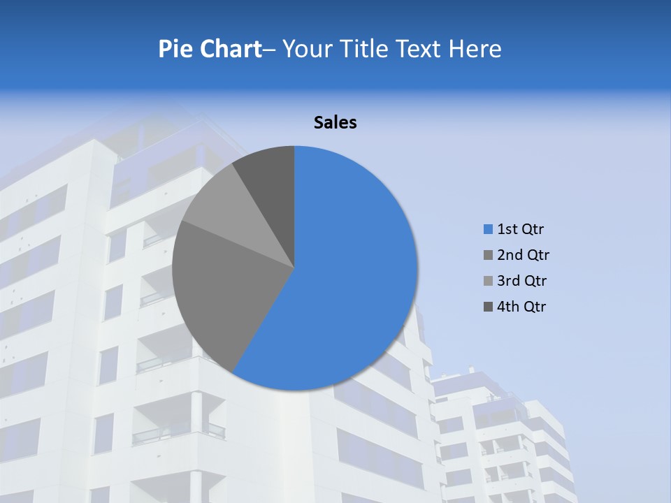 Modern Apartment Buildings PowerPoint Template