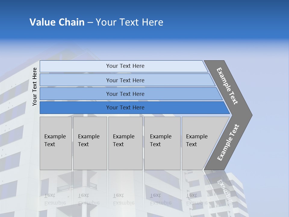 Modern Apartment Buildings PowerPoint Template