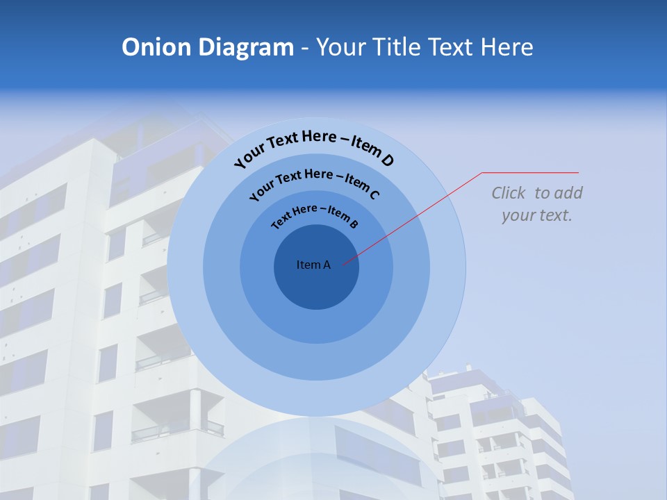 Modern Apartment Buildings PowerPoint Template