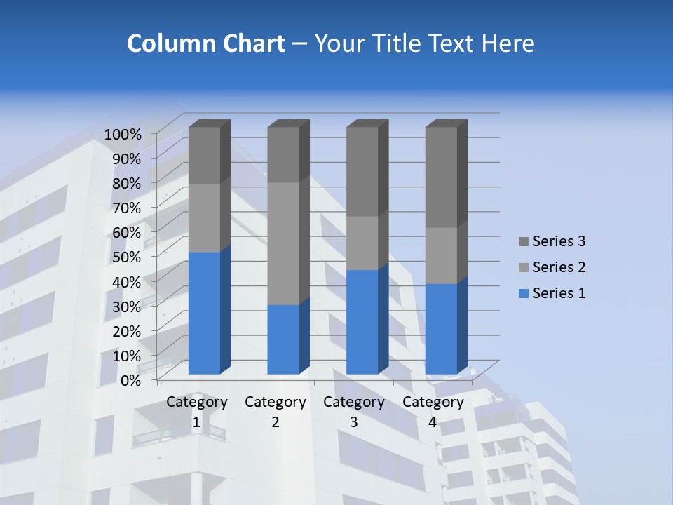 Modern Apartment Buildings PowerPoint Template