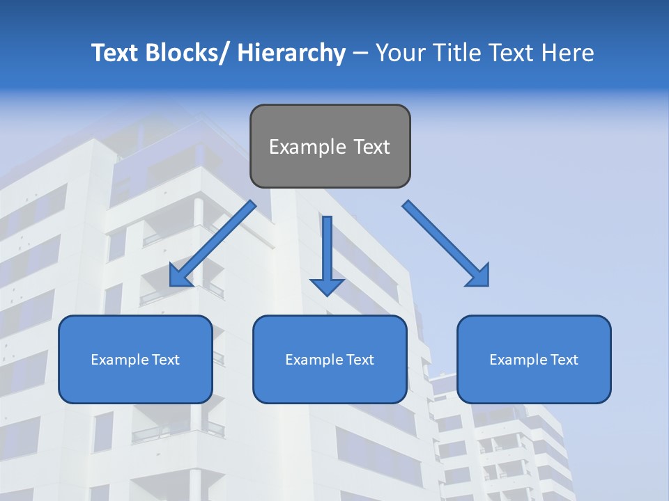 Modern Apartment Buildings PowerPoint Template