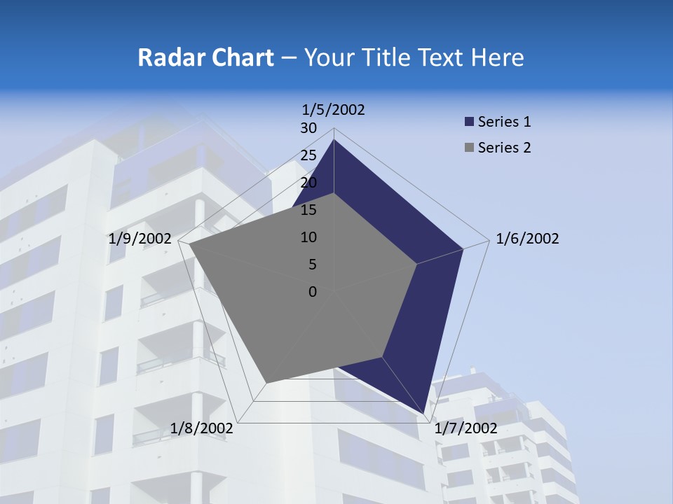 Modern Apartment Buildings PowerPoint Template