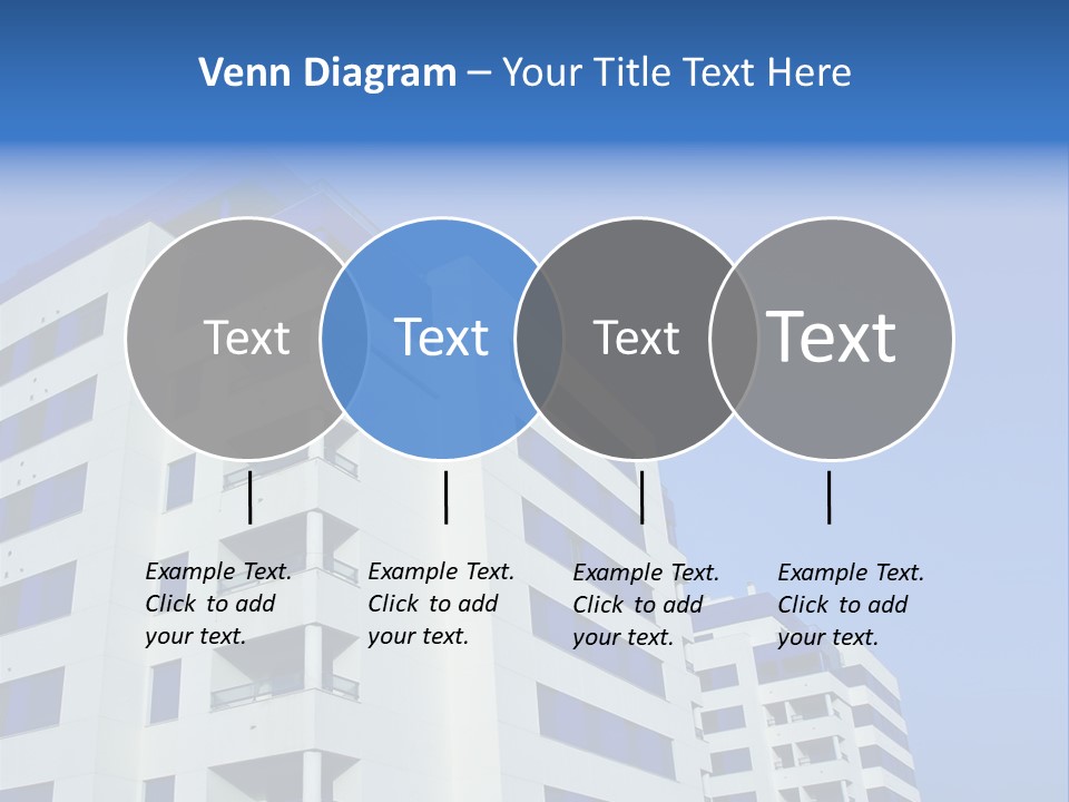 Modern Apartment Buildings PowerPoint Template